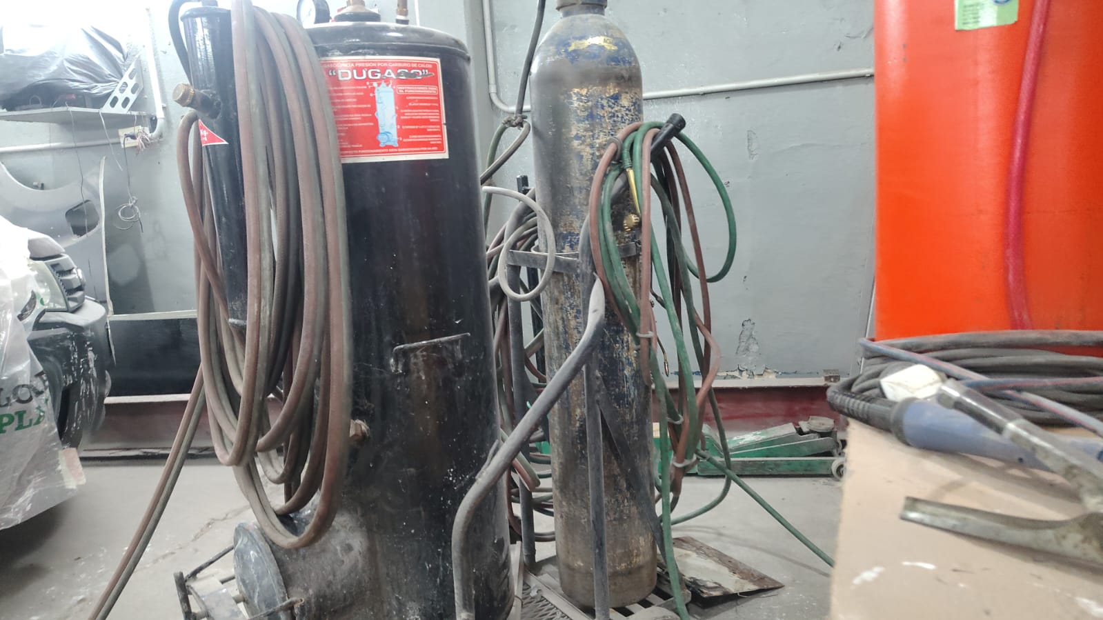 Foto del trabajo de chapisteria
